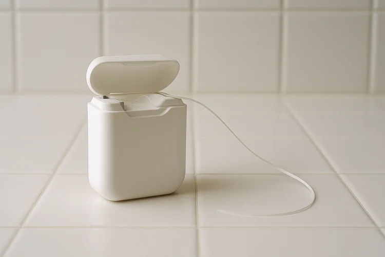 A picture of a dental floss products