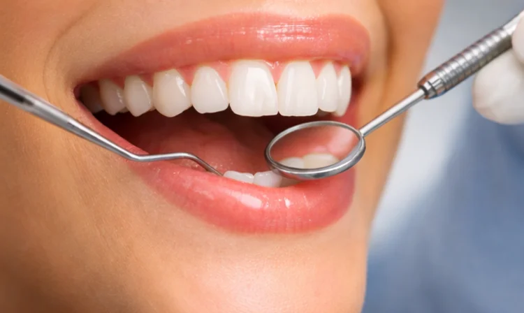 A picture demonstrating dental exam